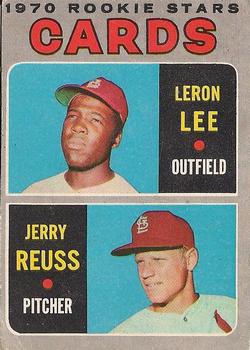 1970 O-Pee-Chee #96 Cards 1970 Rookie Stars (Leron Lee / Jerry Reuss) Front
