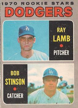 1970 O-Pee-Chee #131 Dodgers 1970 Rookie Stars (Ray Lamb / Bob Stinson) Front