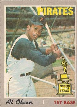 1970 O-Pee-Chee #166 Al Oliver Front