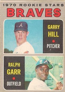 1970 O-Pee-Chee #172 Braves 1970 Rookie Stars (Garry Hill / Ralph Garr) Front