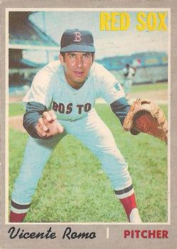 1970 O-Pee-Chee #191 Vicente Romo Front