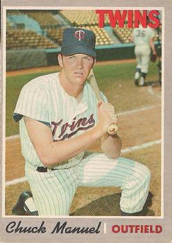 1970 O-Pee-Chee #194 Charlie Manuel Front