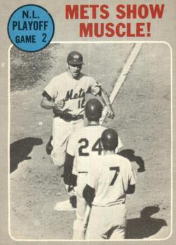 1970 O-Pee-Chee #196 NLCS Game 2 - Mets Show Muscle! Front