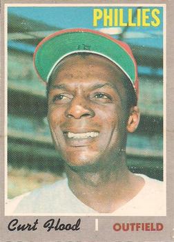 1970 O-Pee-Chee #360 Curt Flood Front