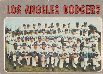 1970 O-Pee-Chee #411 Los Angeles Dodgers Front