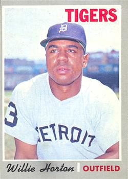 1970 O-Pee-Chee #520 Willie Horton Front