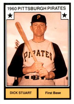 1987 TCMA 1960 Pittsburgh Pirates #1 Dick Stuart Front