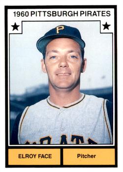 1987 TCMA 1960 Pittsburgh Pirates #7 Elroy Face Front