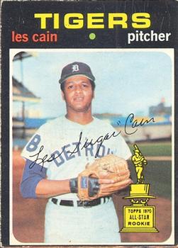 1971 O-Pee-Chee #101 Les Cain Front