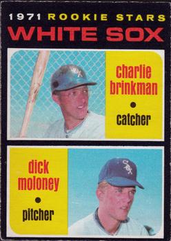 1971 O-Pee-Chee #13 White Sox 1971 Rookie Stars (Charlie Brinkman / Dick Moloney) Front