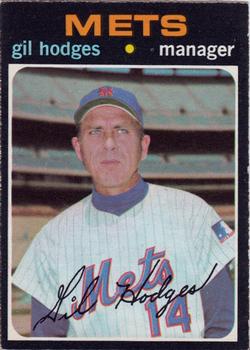1971 O-Pee-Chee #183 Gil Hodges Front