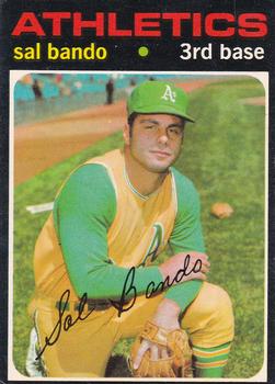 1971 O-Pee-Chee #285 Sal Bando Front