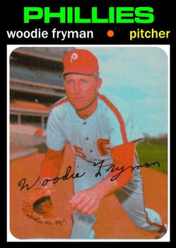 1971 O-Pee-Chee #414 Woodie Fryman Front