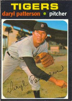1971 O-Pee-Chee #481 Daryl Patterson Front