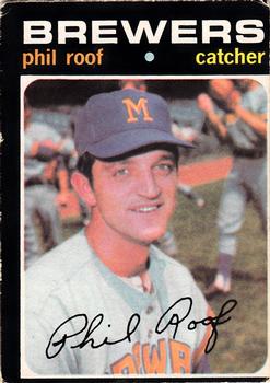 1971 O-Pee-Chee #22 Phil Roof Front