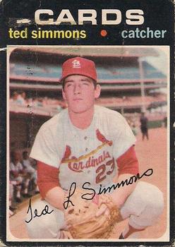 1971 O-Pee-Chee #117 Ted Simmons Front