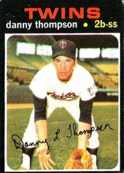 1971 O-Pee-Chee #127 Danny Thompson Front