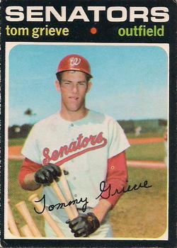 1971 O-Pee-Chee #167 Tom Grieve Front