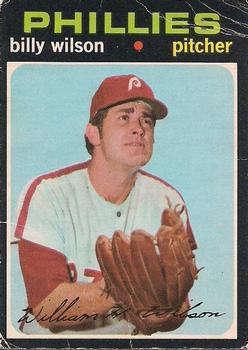 1971 O-Pee-Chee #192 Billy Wilson Front