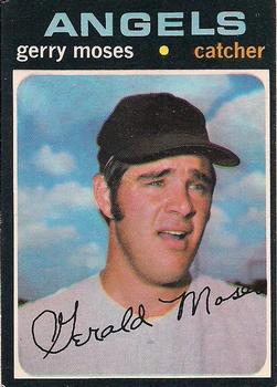 1971 O-Pee-Chee #205 Gerry Moses Front