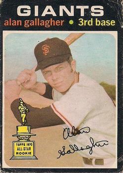 1971 O-Pee-Chee #224 Alan Gallagher Front