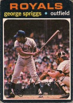 1971 O-Pee-Chee #411 George Spriggs Front