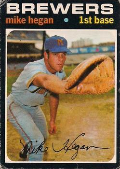 1971 O-Pee-Chee #415 Mike Hegan Front