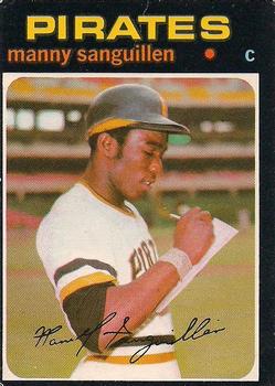 1971 O-Pee-Chee #480 Manny Sanguillen Front