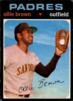 1971 O-Pee-Chee #505 Ollie Brown Front