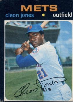 1971 O-Pee-Chee #527 Cleon Jones Front