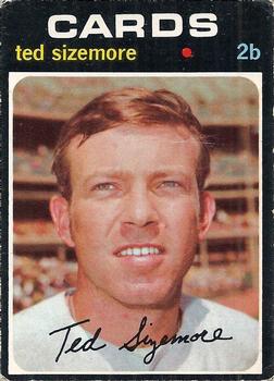 1971 O-Pee-Chee #571 Ted Sizemore Front