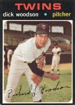 1971 O-Pee-Chee #586 Dick Woodson Front