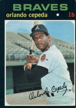 1971 O-Pee-Chee #605 Orlando Cepeda Front