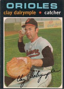 1971 O-Pee-Chee #617 Clay Dalrymple Front