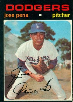 1971 O-Pee-Chee #693 Jose Pena Front