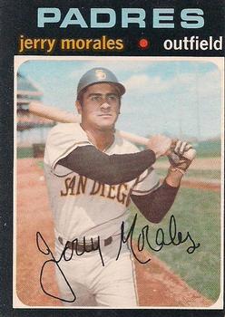 1971 O-Pee-Chee #696 Jerry Morales Front