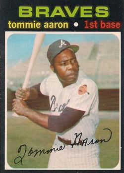 1971 O-Pee-Chee #717 Tommie Aaron Front
