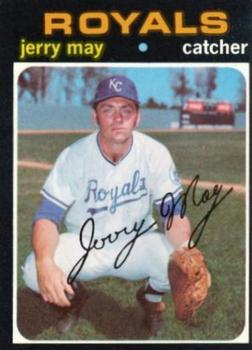 1971 O-Pee-Chee #719 Jerry May Front