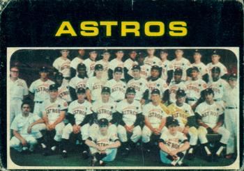 1971 O-Pee-Chee #722 Houston Astros Front
