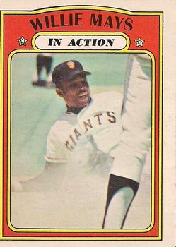 1972 O-Pee-Chee #50 Willie Mays Front