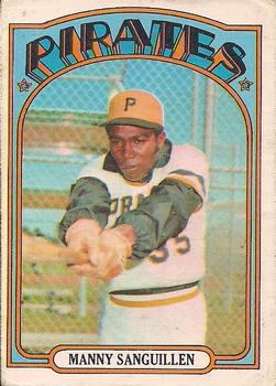 1972 O-Pee-Chee #60 Manny Sanguillen Front