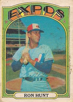 1972 O-Pee-Chee #110 Ron Hunt Front