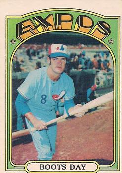 1972 O-Pee-Chee #254 Boots Day Front