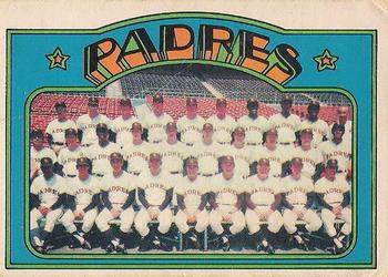 1972 O-Pee-Chee #262 San Diego Padres Front