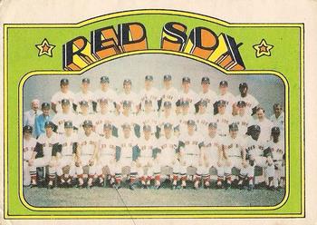 1972 O-Pee-Chee #328 Boston Red Sox Front