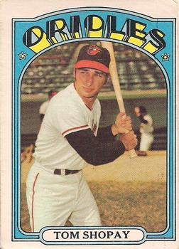 1972 O-Pee-Chee #418 Tom Shopay Front