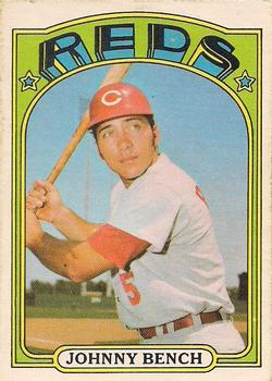 1972 O-Pee-Chee #433 Johnny Bench Front