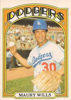 1972 O-Pee-Chee #437 Maury Wills Front
