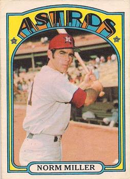 1972 O-Pee-Chee #466 Norm Miller Front