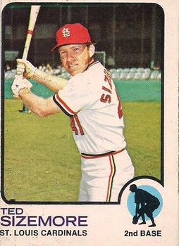 1973 O-Pee-Chee #128 Ted Sizemore Front